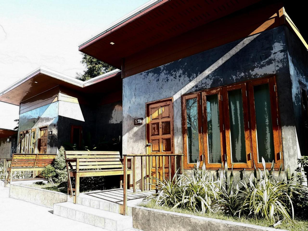 Nawiengkaeriverview Resort Мукдахан Екстериор снимка
